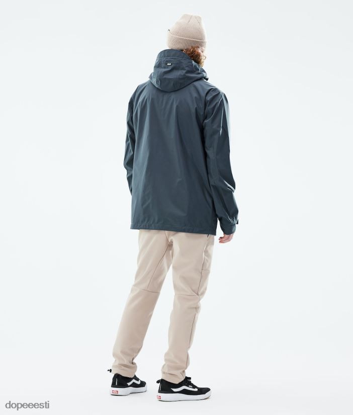 Dope Riided - mehed Blizzard light täistõmblukuga välijope Dope metallist sinine B62VTF116