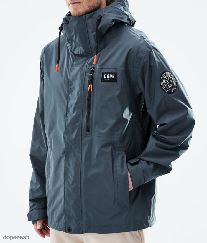 Dope Riided - mehed Blizzard light täistõmblukuga välijope Dope metallist sinine B62VTF116