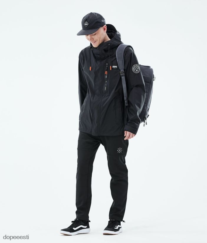 Dope Riided - mehed Blizzard light täistõmblukuga välijope Dope must B62VTF144