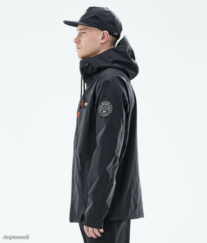 Dope Riided - mehed Blizzard light täistõmblukuga välijope Dope must B62VTF144