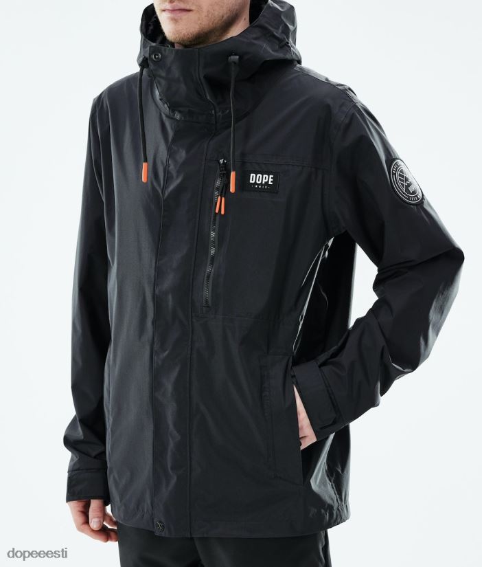 Dope Riided - mehed Blizzard light täistõmblukuga välijope Dope must B62VTF144
