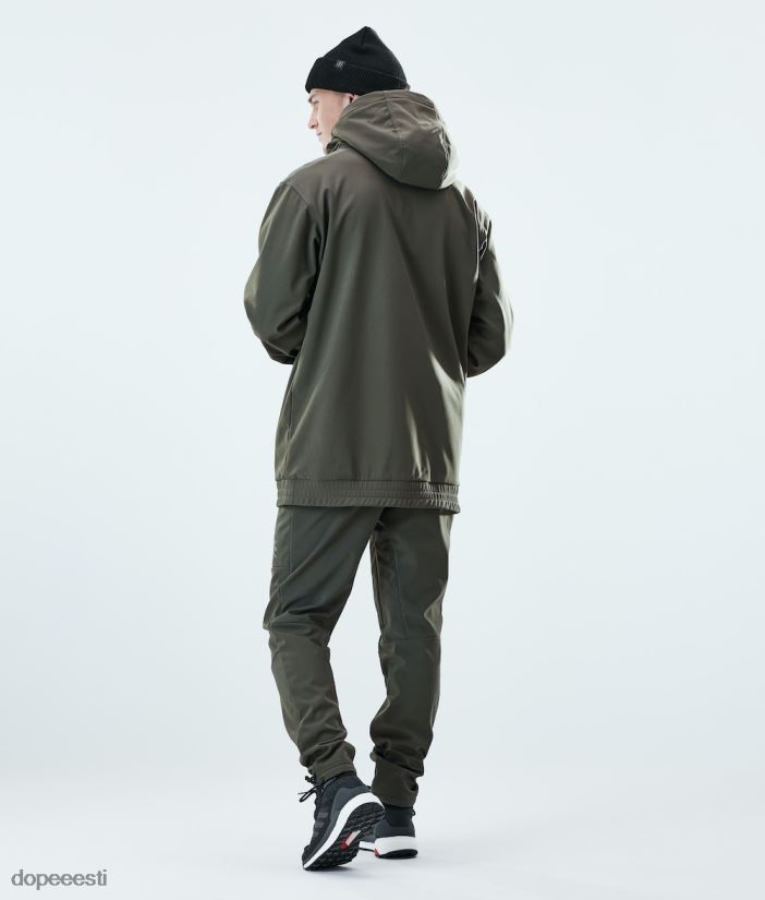 Dope Riided - mehed nomad välipüksid Dope oliiviroheline B62VTF193