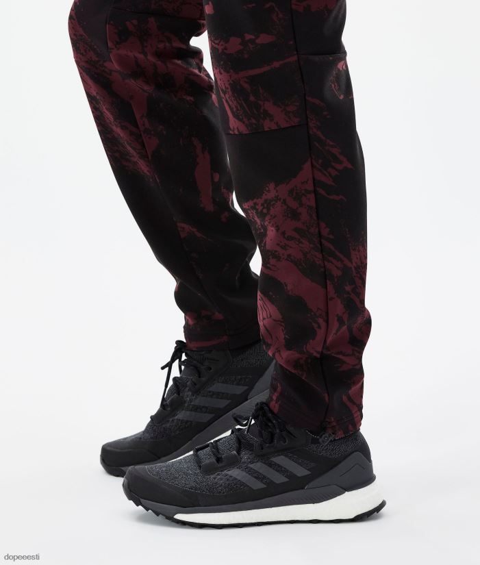 Dope Riided - mehed nomad välipüksid Dope värvige Burgundia B62VTF241