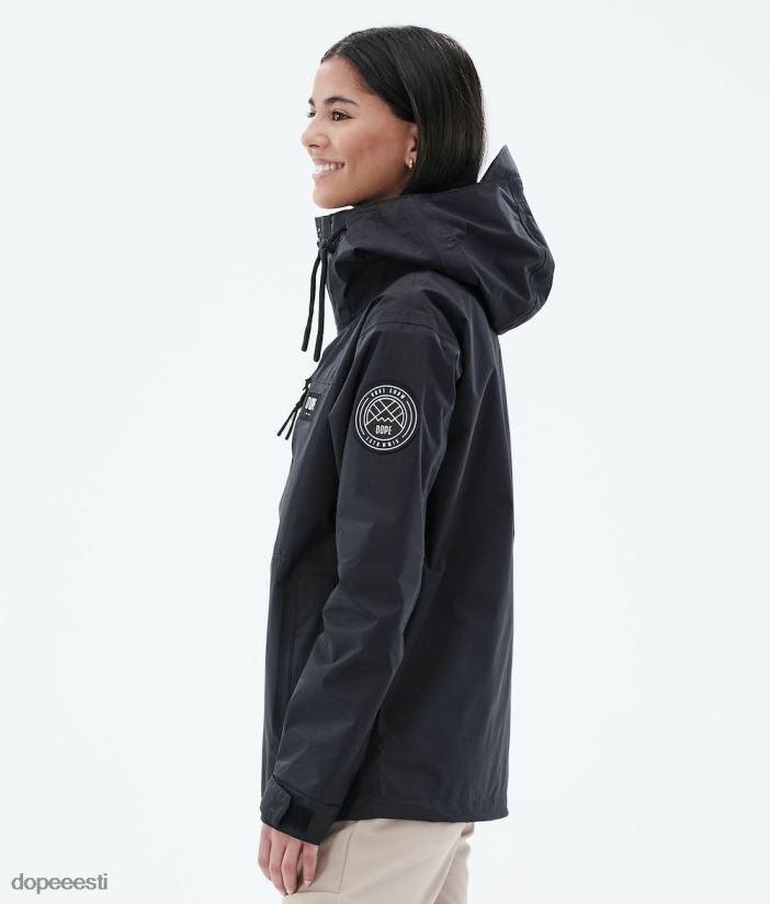 Dope Riided - naised Blizzard light täistõmblukuga välisjope Dope must B62VTF661