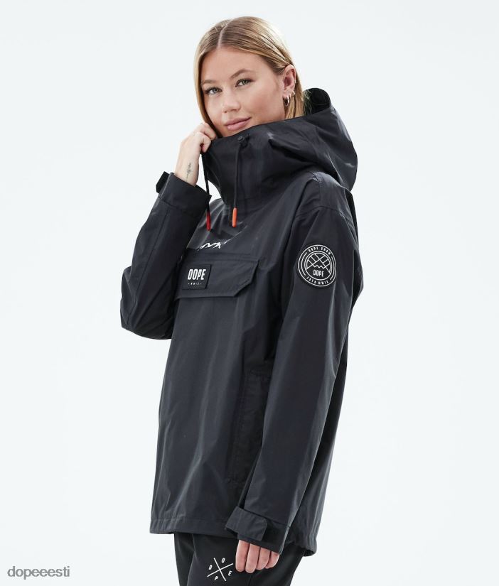Dope Riided - naised blizzard light w välijope Dope must B62VTF609