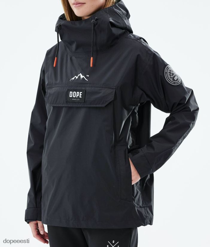 Dope Riided - naised blizzard light w välijope Dope must B62VTF609