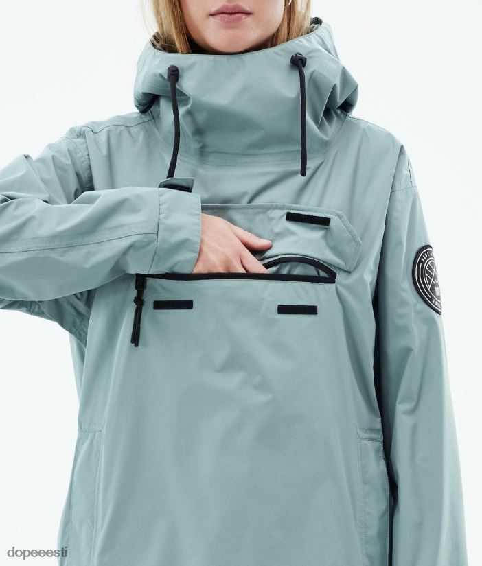 Dope Riided - naised blizzard light w välijope Dope tuhmunud roheline B62VTF587