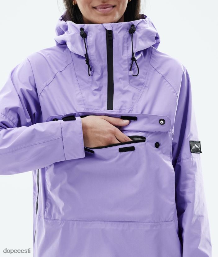 Dope Riided - naised matkaja valgus välijopega Dope pleekinud violetne B62VTF638