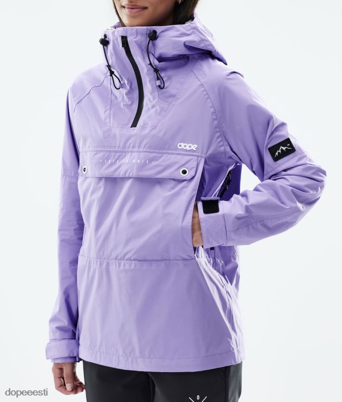 Dope Riided - naised matkaja valgus välijopega Dope pleekinud violetne B62VTF638