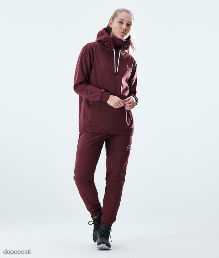 Dope Riided - naised nomad w välipüksid Dope Burgundia B62VTF737