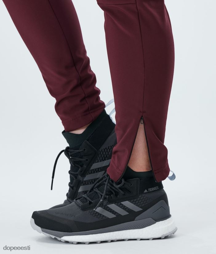 Dope Riided - naised nomad w välipüksid Dope Burgundia B62VTF737