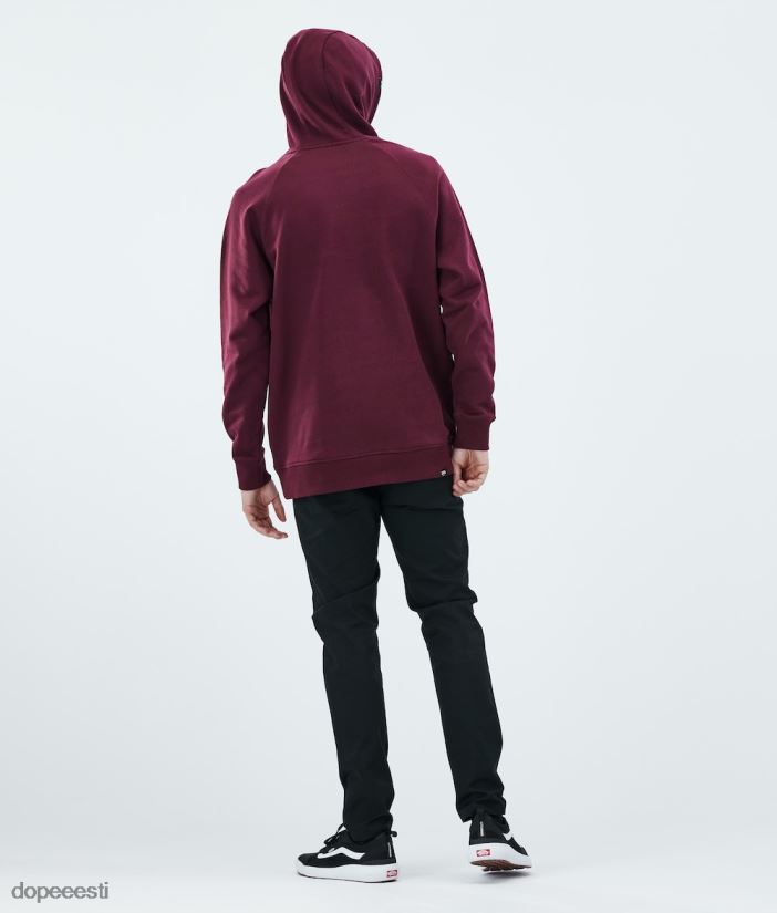 Dope Riided - mehed igapäevane kapuuts Dope 2x-up Burgundia B62VTF297