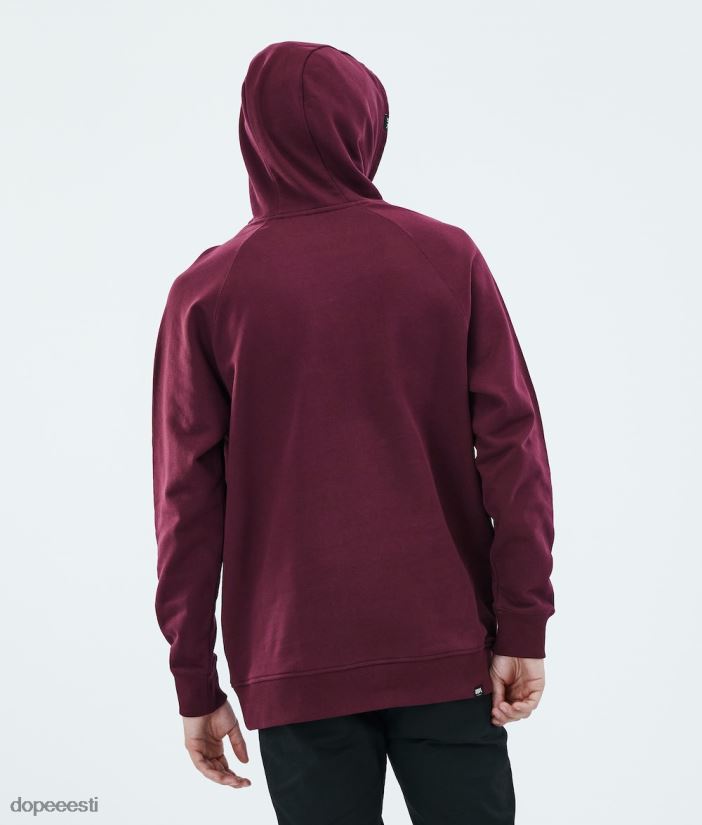 Dope Riided - mehed igapäevane kapuuts Dope 2x-up Burgundia B62VTF297