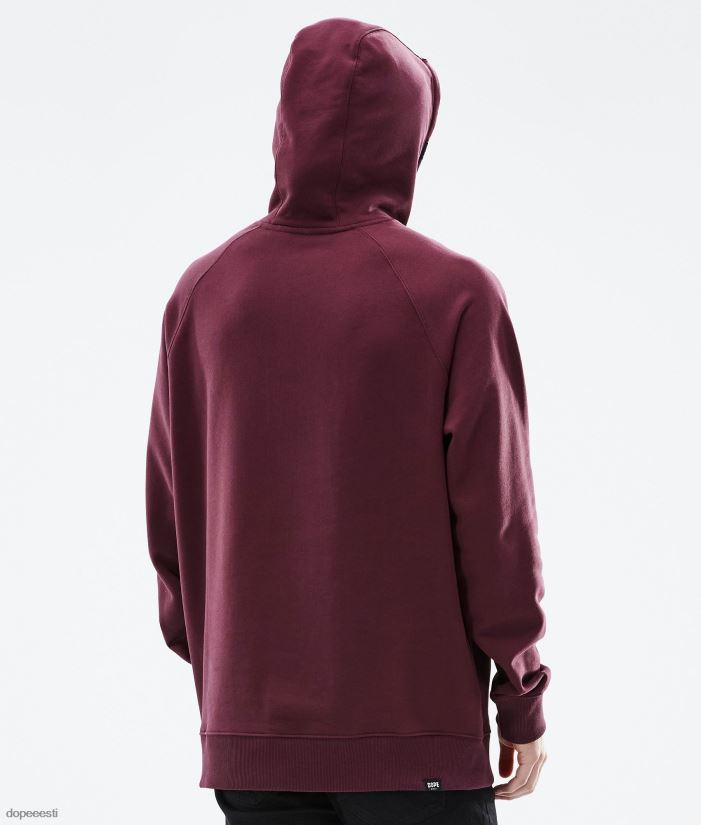 Dope Riided - mehed tavaline kapuuts Dope 2x-up Burgundia B62VTF302