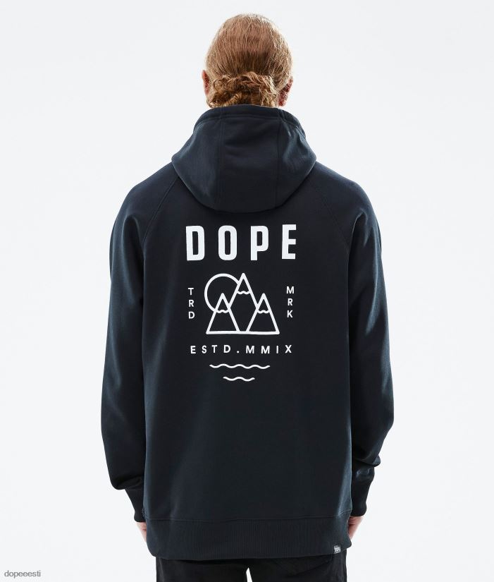 Dope Riided - mehed tavaline kapuuts Dope tipp must B62VTF300