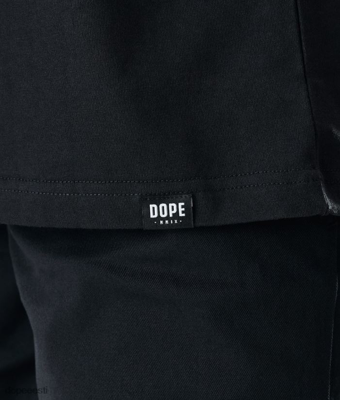 Dope Riided - mehed igapäevane t-särk Dope 2x-up must B62VTF340