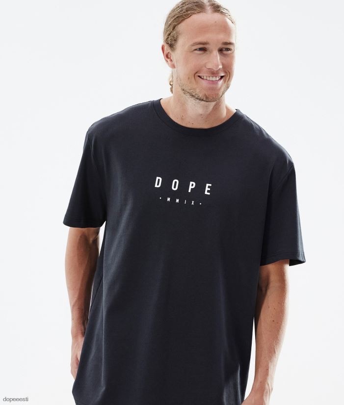 Dope Riided - mehed standardne t-särk Dope tipp must B62VTF342