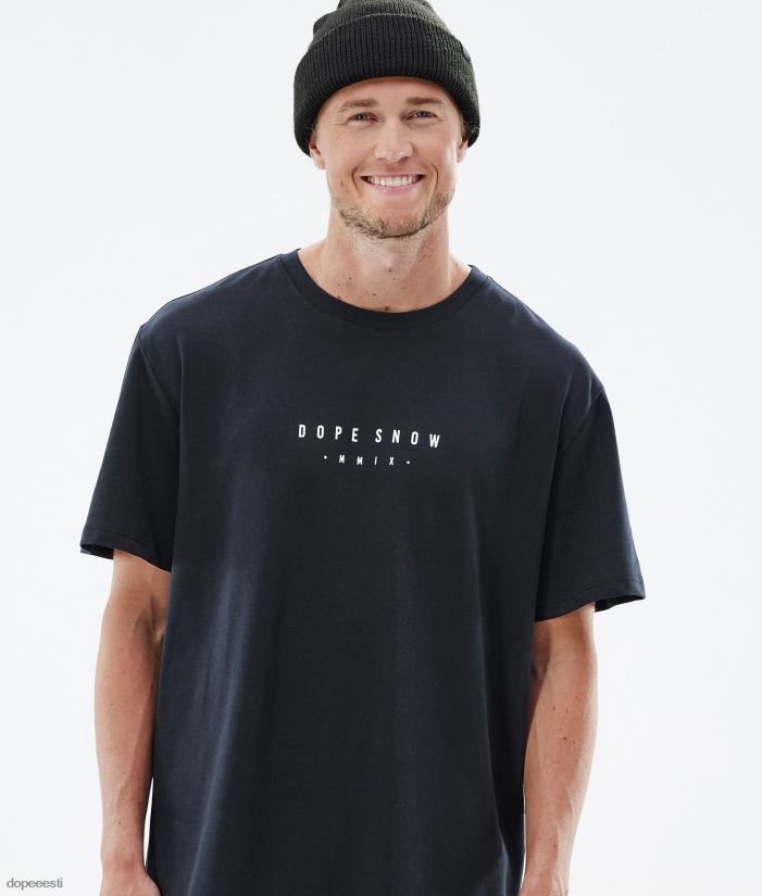 Dope Riided - mehed standardne t-särk Dope vahemik must B62VTF350