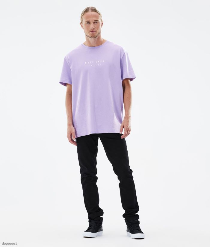Dope Riided - mehed standardne t-särk Dope vahemik tuhmunud violetne B62VTF347