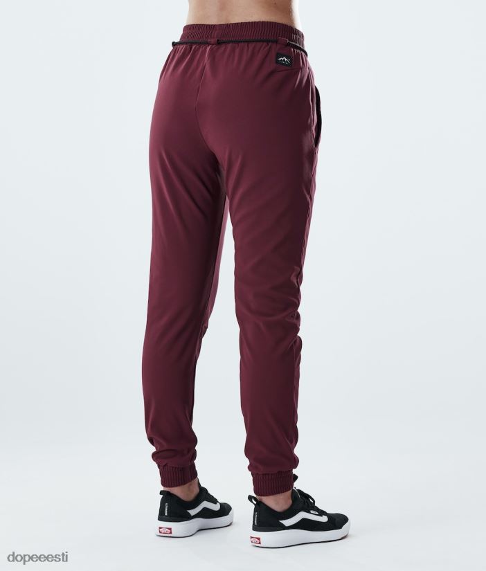 Dope Riided - naised lend w püksid Dope Burgundia B62VTF746