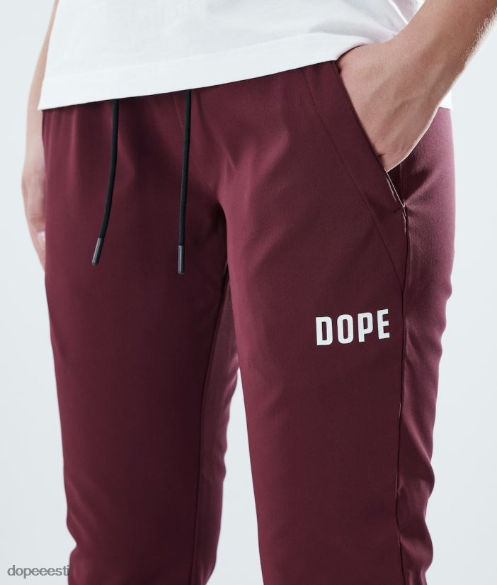 Dope Riided - naised lend w püksid Dope Burgundia B62VTF746