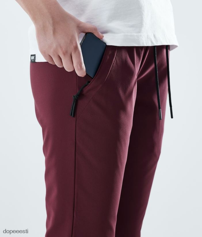 Dope Riided - naised lend w püksid Dope Burgundia B62VTF746