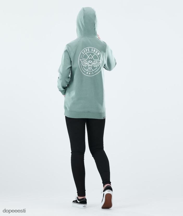 Dope Riided - naised tavaline kapuuts Dope nokk pleekinud roheliseks B62VTF870