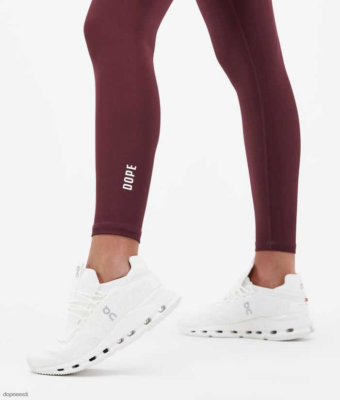Dope Riided - naised kõrged säärised Dope Burgundia B62VTF788
