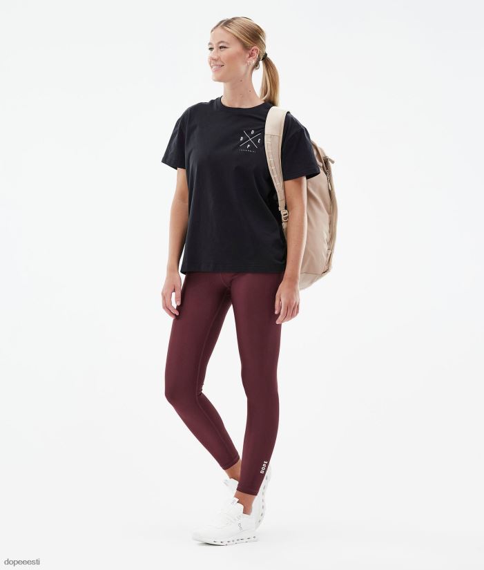 Dope Riided - naised kõrged säärised Dope Burgundia B62VTF788