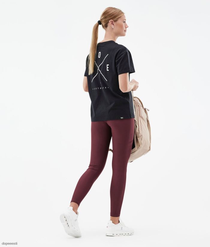 Dope Riided - naised kõrged säärised Dope Burgundia B62VTF788