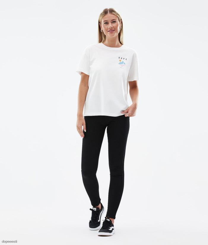 Dope Riided - naised standardne w t-särk Dope mänd valge B62VTF889