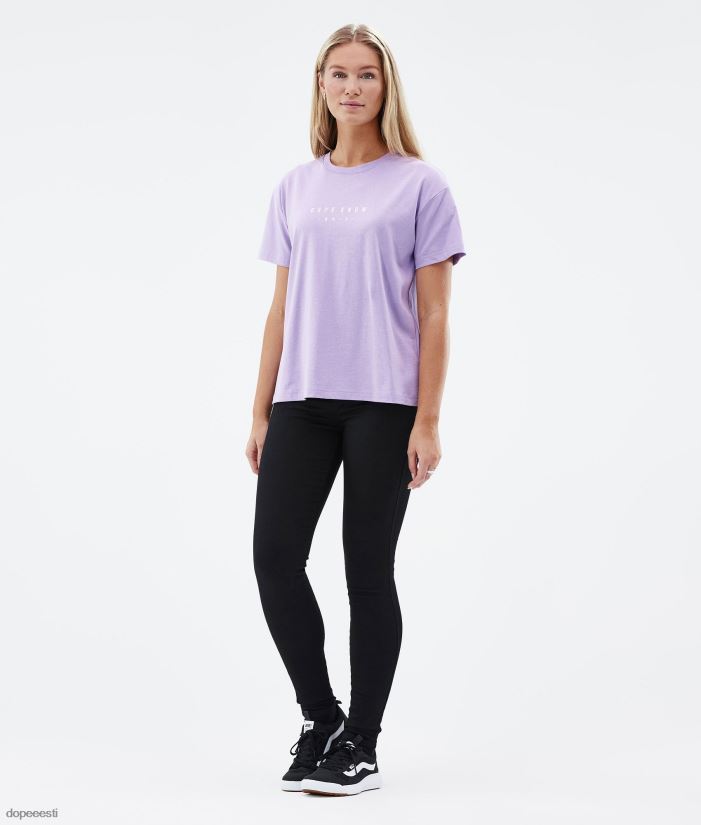 Dope Riided - naised standardne w t-särk Dope vahemik tuhmunud violetne B62VTF890