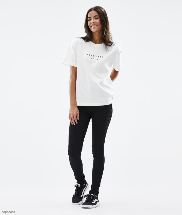Dope Riided - naised standardne w t-särk Dope vahemik valge B62VTF886