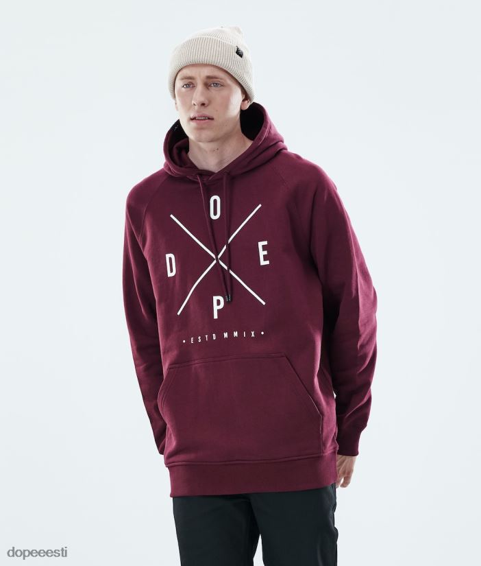 dope_riided_mehed_igapaevane_kapuuts_dope_2x_up_burgundia_b62vtf297.jpg Dope Riided - mehed igapäevane kapuuts Dope 2x-up Burgundia B62VTF297 - Image 1