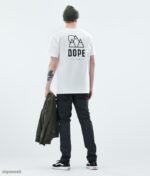 Dope Riided - mehed igapäevane t-särk Dope tõuse valgeks B62VTF365 - Image 8