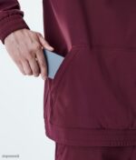 Dope Riided - mehed lennu kapuuts Dope Burgundia B62VTF293 - Image 12