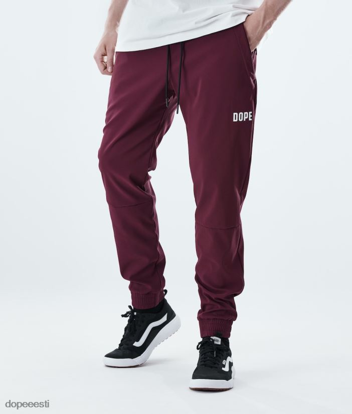 dope_riided_mehed_lennupuksid_dope_burgundia_b62vtf210.jpg Dope Riided - mehed lennupüksid Dope Burgundia B62VTF210 - Image 1