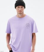 Dope Riided - mehed standardne t-särk Dope 2x üles pleekinud violetne B62VTF348 - Image 3