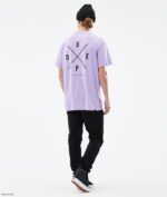 Dope Riided - mehed standardne t-särk Dope 2x üles pleekinud violetne B62VTF348 - Image 7