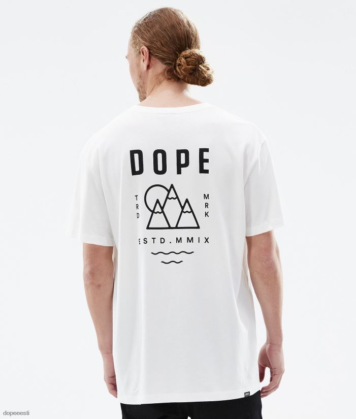 dope_riided_mehed_standardne_t_sark_dope_tipp_valge_b62vtf346.jpg Dope Riided - mehed standardne t-särk Dope tipp valge B62VTF346 - Image 1