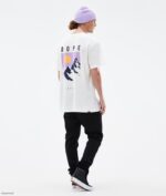 Dope Riided - mehed standardne t-särk Dope tipp valge B62VTF353 - Image 7