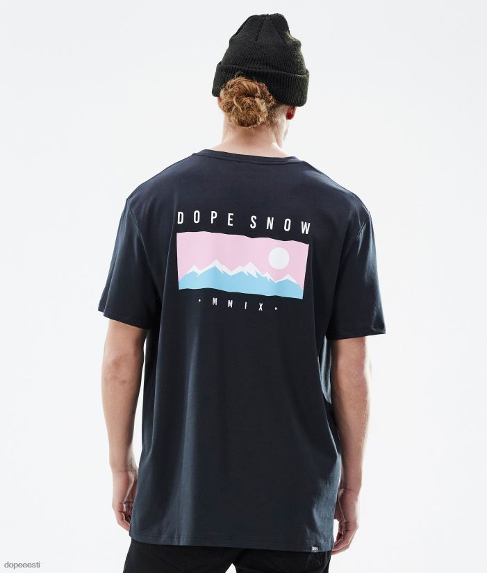 dope_riided_mehed_standardne_t_sark_dope_vahemik_must_b62vtf350.jpg Dope Riided - mehed standardne t-särk Dope vahemik must B62VTF350 - Image 1