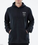 Dope Riided - mehed tavaline kapuuts Dope tipp must B62VTF300 - Image 2