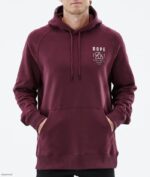 Dope Riided - mehed tavaline kapuuts Dope tippkohtumine Burgundia B62VTF303 - Image 6