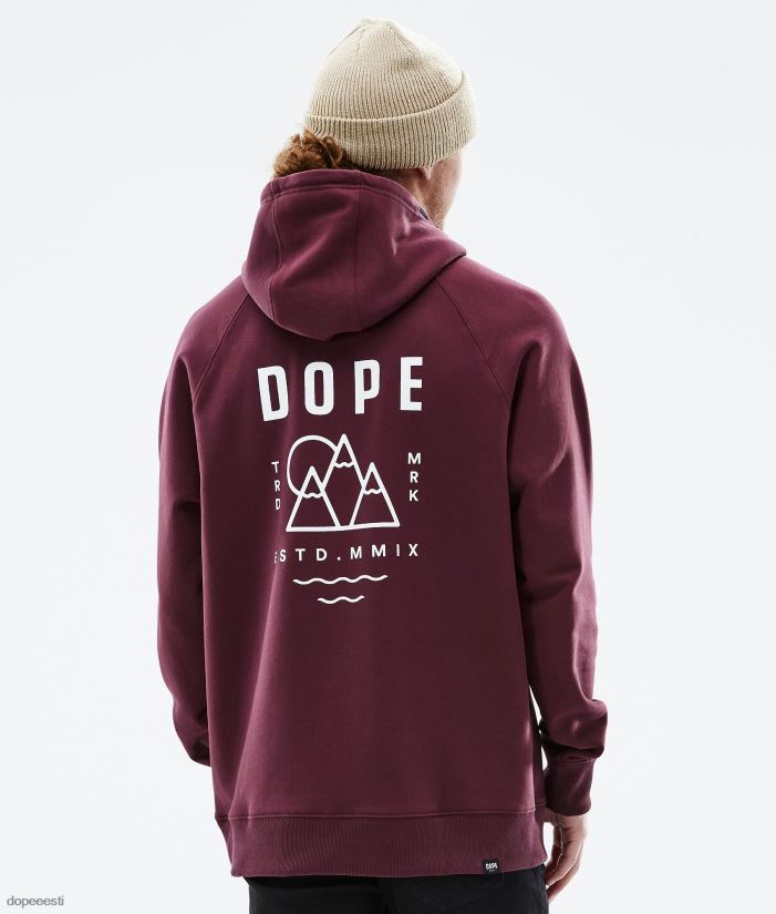 dope_riided_mehed_tavaline_kapuuts_dope_tippkohtumine_burgundia_b62vtf303.jpg Dope Riided - mehed tavaline kapuuts Dope tippkohtumine Burgundia B62VTF303 - Image 1