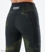 Dope Riided - naised kõrged tehnilised säärised Dope roheline kamu B62VTF766 - Image 7