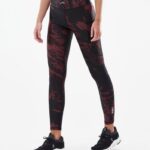 Dope Riided - naised kõrged tehnilised säärised Dope värvige Burgundia B62VTF789
