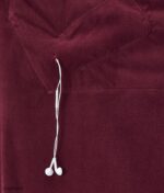 Dope Riided - naised lend kapuutsiga Dope Burgundia B62VTF869 - Image 2