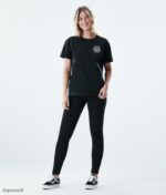 Dope Riided - naised tavaline t-särk Dope nokk must B62VTF892 - Image 3