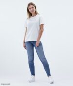 Dope Riided - naised tavaline t-särk Dope vahemik valge B62VTF893 - Image 9